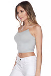 Seamless Skinny Strap Cropped Cami | Love It Curvy