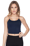 Seamless Skinny Strap Cropped Cami | Love It Curvy