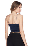 Seamless Skinny Strap Cropped Cami | Love It Curvy