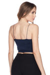 Seamless Skinny Strap Cropped Cami | Love It Curvy