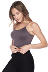 Seamless Skinny Strap Cropped Cami | Love It Curvy