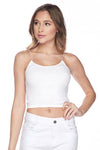 Seamless Skinny Strap Cropped Cami | Love It Curvy