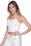 Seamless Skinny Strap Cropped Cami | Love It Curvy