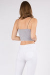 Stone Wash Seamless Crop Cami | Love It Curvy