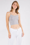 Stone Wash Seamless Crop Cami | Love It Curvy