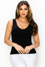 V or U Neckline Reversible Seamless Tank | Love It Curvy
