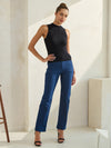 Love It Curvy Classic Solid Straight Leg Jeggings