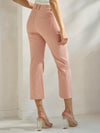 Love It Curvy Classic Solid Straight Leg Crop Jeggings