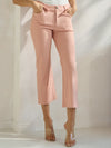 Love It Curvy Classic Solid Straight Leg Crop Jeggings