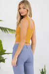 Love It Curvy Seamless Textured Crop Tank