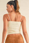 Ribbed Thin Strapped Seamless Cami | Love It Curvy