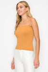 Ribbed Thin Strapped Seamless Cami | Love It Curvy