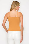 Ribbed Thin Strapped Seamless Cami | Love It Curvy