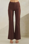 Love It Curvy Ponte Pants with Inner Side Opening