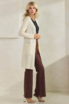 Love It Curvy Ponte Pants with Inner Side Opening