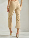 Love It Curvy Classic Solid Straight Leg Crop Jeggings