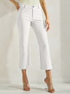 Love It Curvy Classic Solid Straight Leg Crop Jeggings
