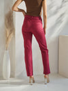 Love It Curvy Classic Solid Straight Leg Jeggings