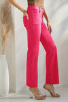 Love It Curvy Classic Solid Straight Leg Jeggings