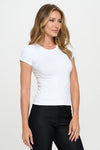 Seamless Crew Neck Short Sleeve Top | Love It Curvy