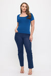 Love It Curvy Seamless Scoop Neck Short Sleeve Top