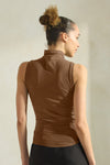 Love It Curvy Mock Neck Seamless Sleeveless Tank