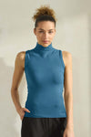 Love It Curvy Mock Neck Seamless Sleeveless Tank