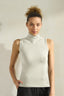 Mock Neck Seamless Sleeveless Tank | Love It Curvy