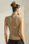 Love It Curvy Mock Neck Seamless Sleeveless Tank