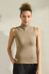 Love It Curvy Mock Neck Seamless Sleeveless Tank