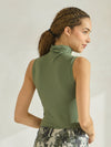 Love It Curvy Mock Neck Seamless Sleeveless Tank