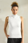 Love It Curvy Mock Neck Seamless Sleeveless Tank