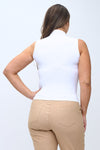Love It Curvy Mock Neck Seamless Sleeveless Tank
