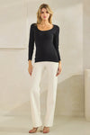 Love It Curvy Sculpted Chic Seamless Long Sleeve Top