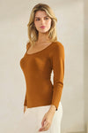 Love It Curvy Sculpted Chic Seamless Long Sleeve Top