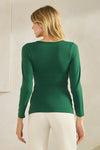 Love It Curvy Sculpted Chic Seamless Long Sleeve Top