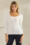Love It Curvy Sculpted Chic Seamless Long Sleeve Top