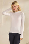 Love It Curvy Seamlessly Soft Ribbed Modal Mock Neck Long Sleeve Top