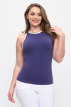 Love It Curvy Seamless Reversible High Neck Contrast Trim Tank Top