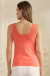 Love It Curvy Airsoft Seamless Reversible U-V Neckline Modal Tank Top