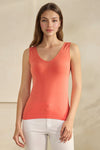 Love It Curvy Airsoft Seamless Reversible U-V Neckline Modal Tank Top