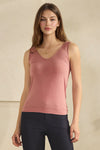Love It Curvy Airsoft Seamless Reversible U-V Neckline Modal Tank Top