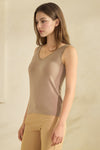 Love It Curvy Airsoft Seamless Reversible U-V Neckline Modal Tank Top