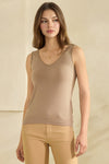 Love It Curvy Airsoft Seamless Reversible U-V Neckline Modal Tank Top