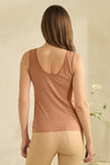 Love It Curvy Airsoft Seamless Reversible U-V Neckline Modal Tank Top
