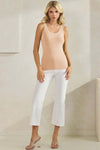 Reversible Seamless U/V-Neckline Tank with Built-In Bra | Love It Curvy
