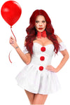 Top Drawer 3 PC Killer Clown Corset Costume - Love it Curvy