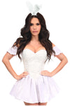 Top Drawer 3 PC Brocade Bunny Corset Dress Costume - Love it Curvy