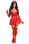 Top Drawer 5 PC Premium Nurse Corset Costume - Love it Curvy