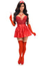 Top Drawer 5 PC Premium Nurse Corset Costume - Love it Curvy